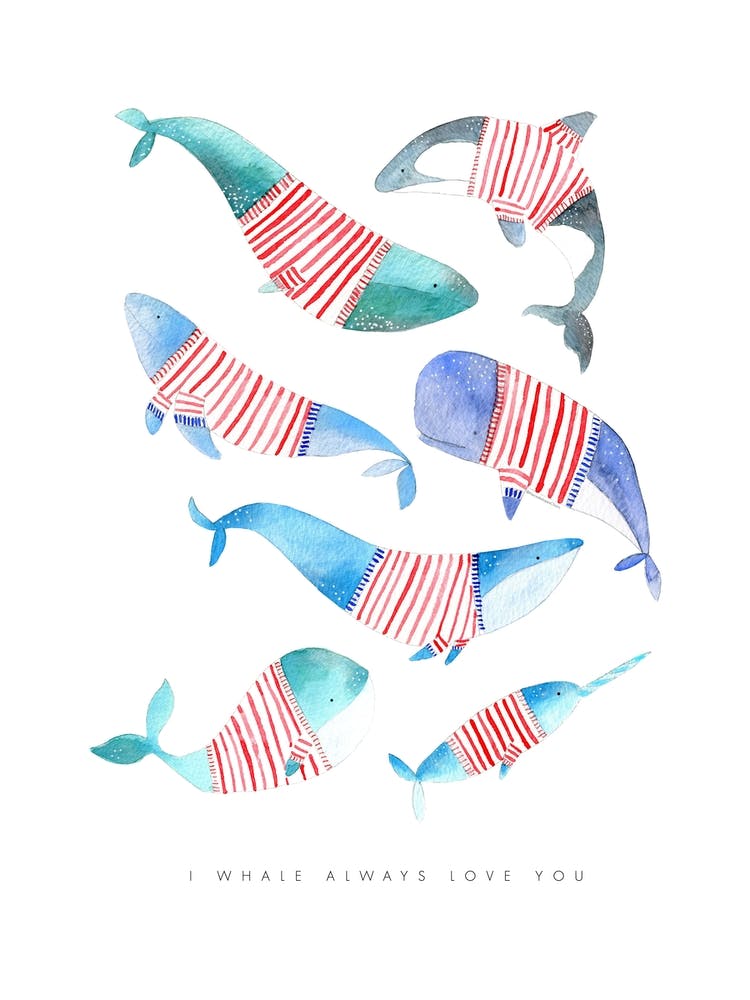 Whales Stripes