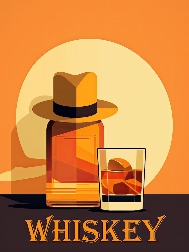 Whiskey Wonderland: Vintage Poster Art