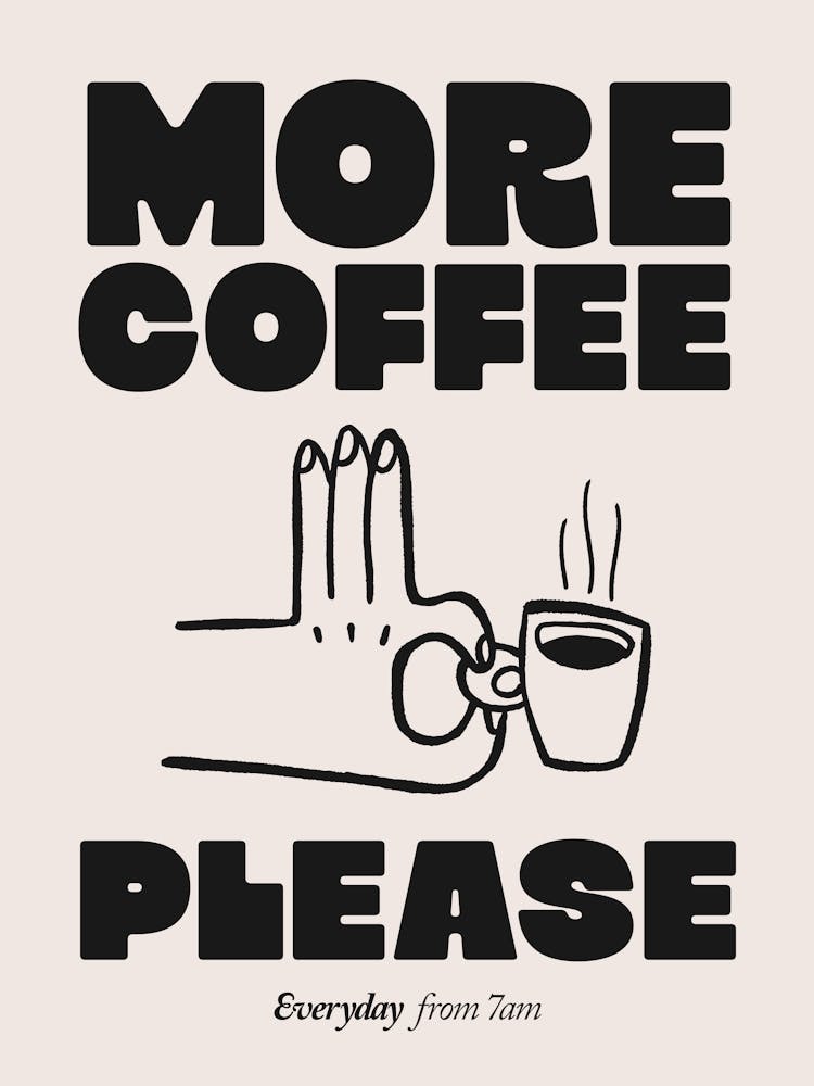 Mehr Kaffee bitte 1