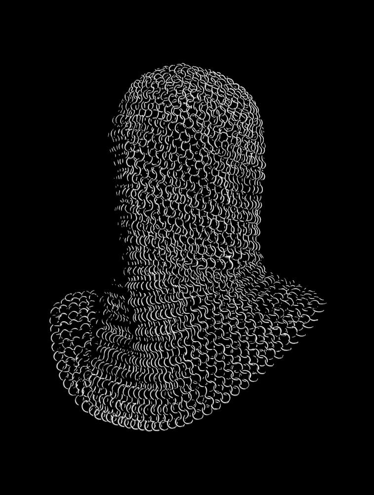 Chainmail Warrior Hood