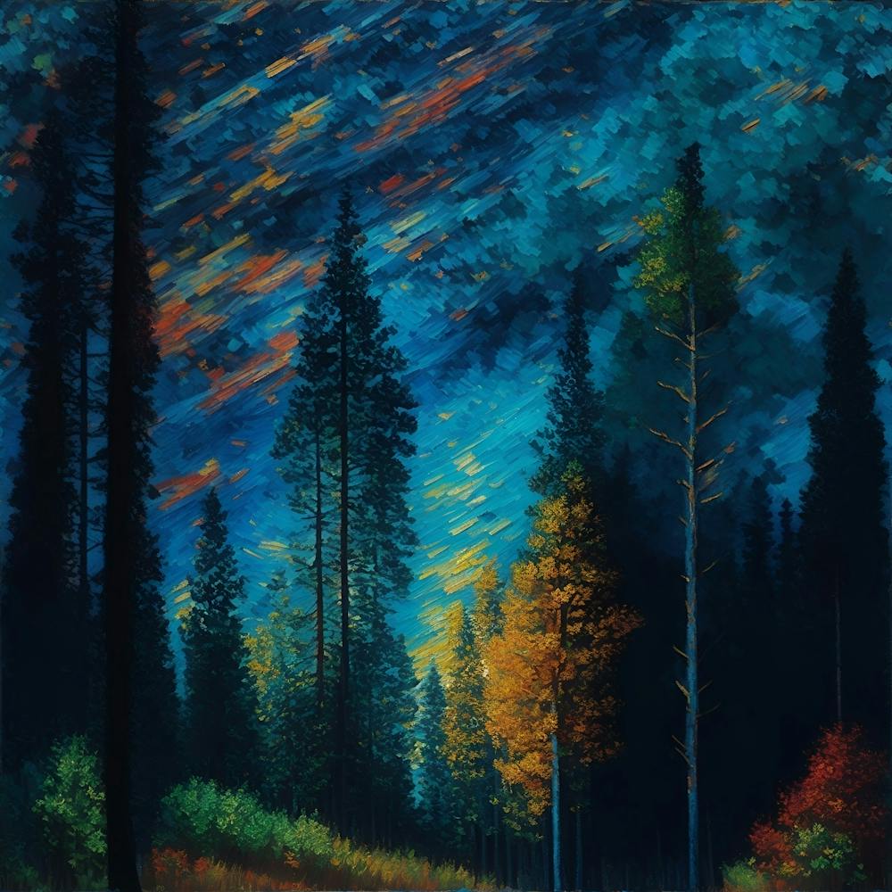Night In The Forest