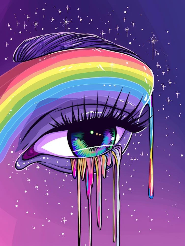 Rainbow Eye 1
