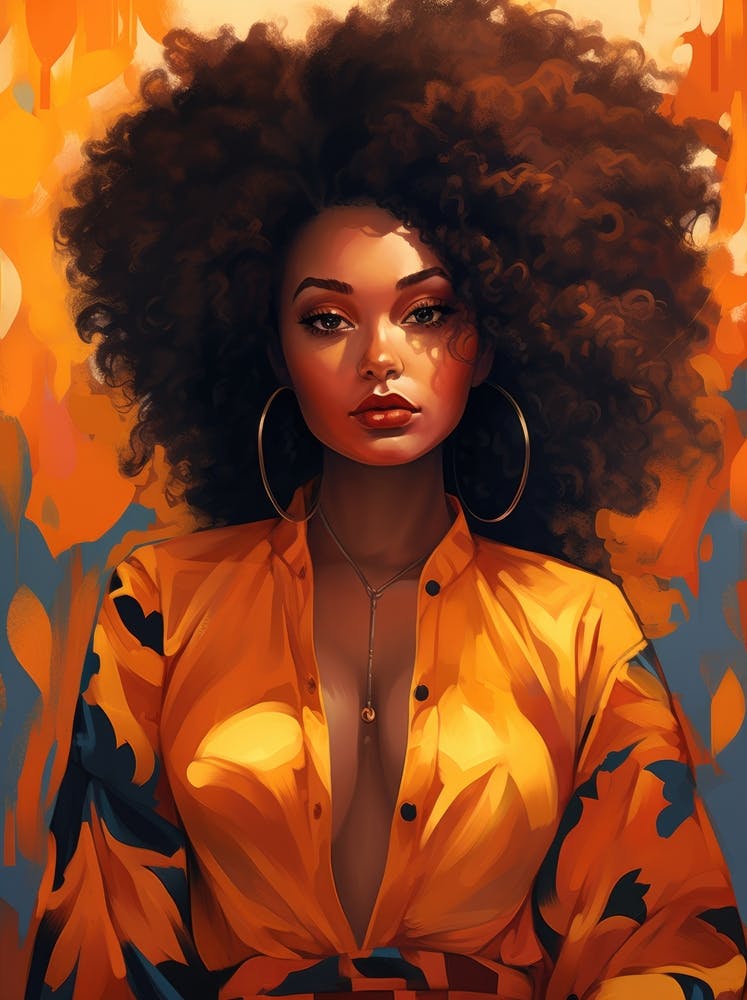 Afro Girl 19