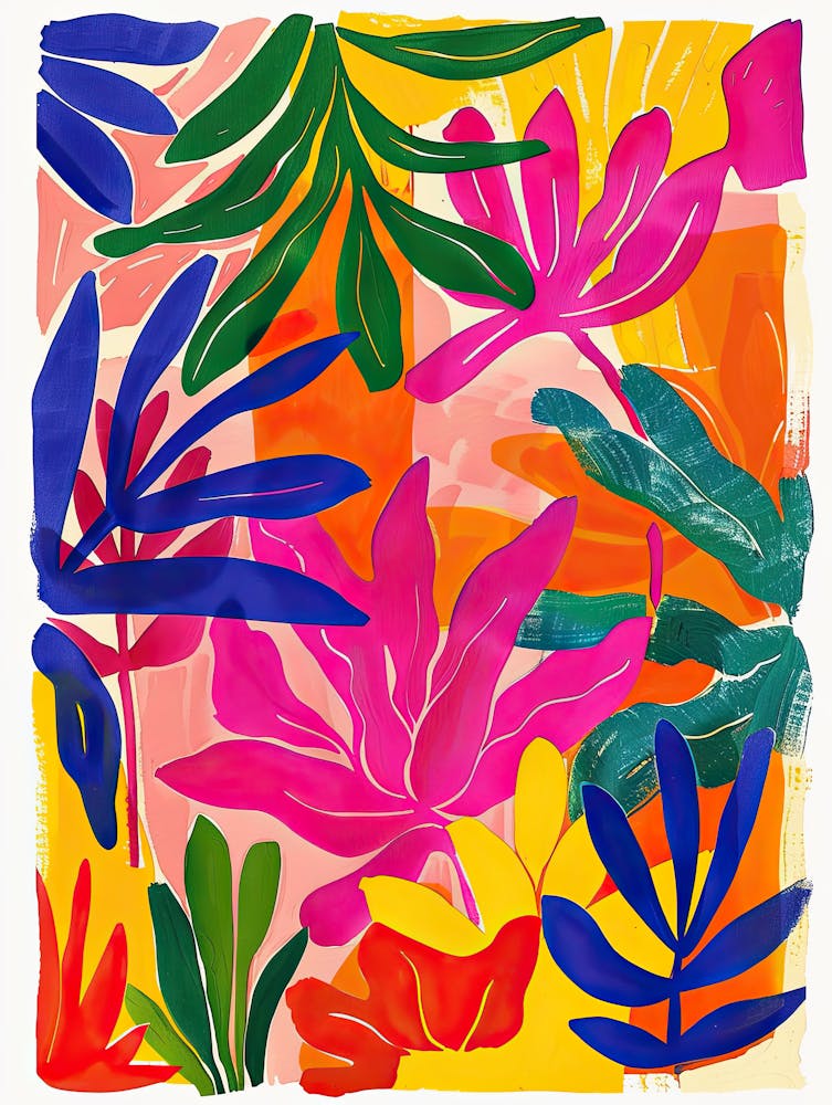 Jungle Harmonique Style Matisse