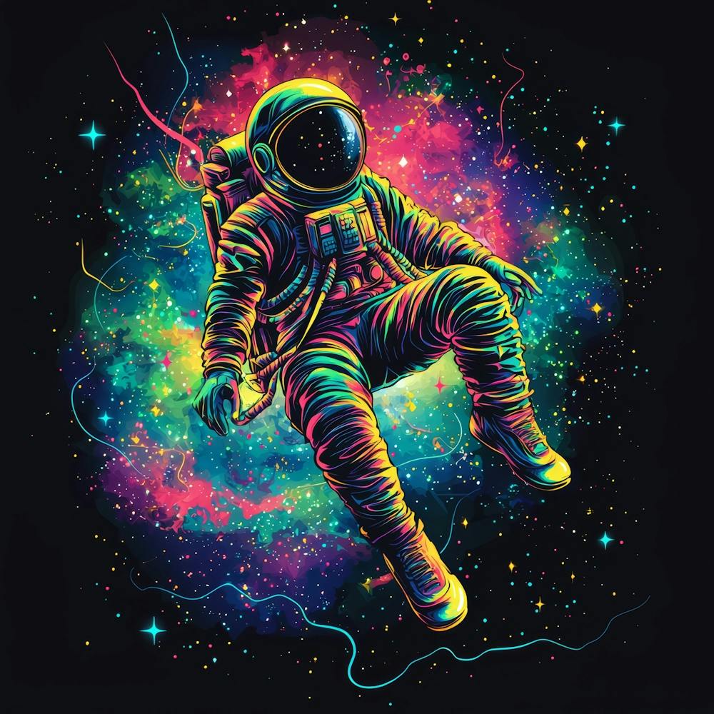 Astronaut In Space 1