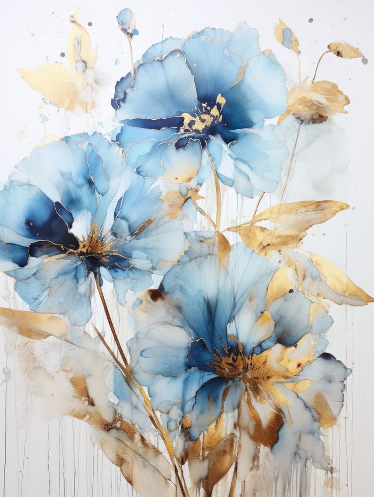 Blue Flowers 18