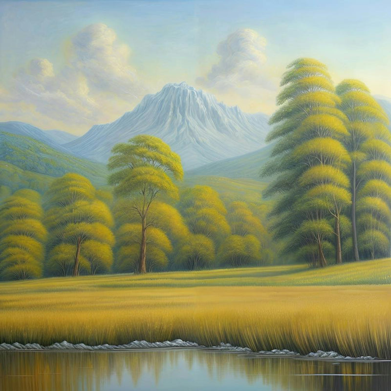 Landscape With Mountains