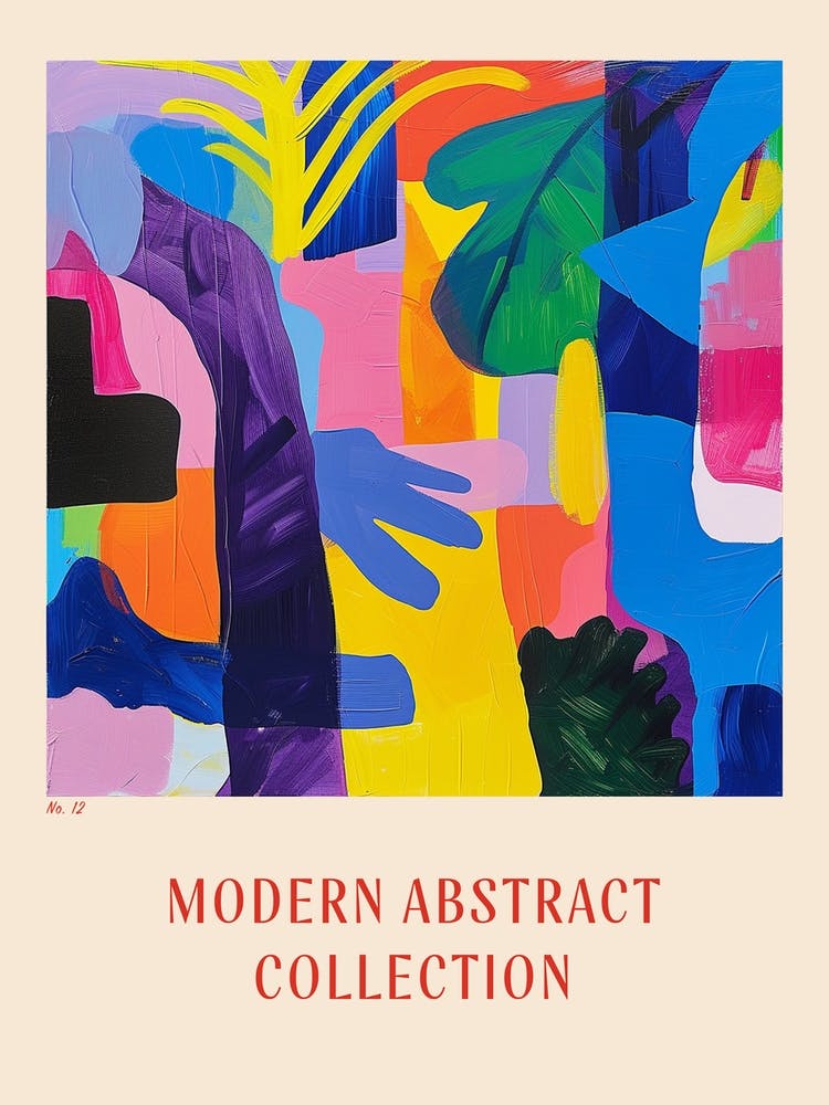 Modern Abstract Collection Poster 12