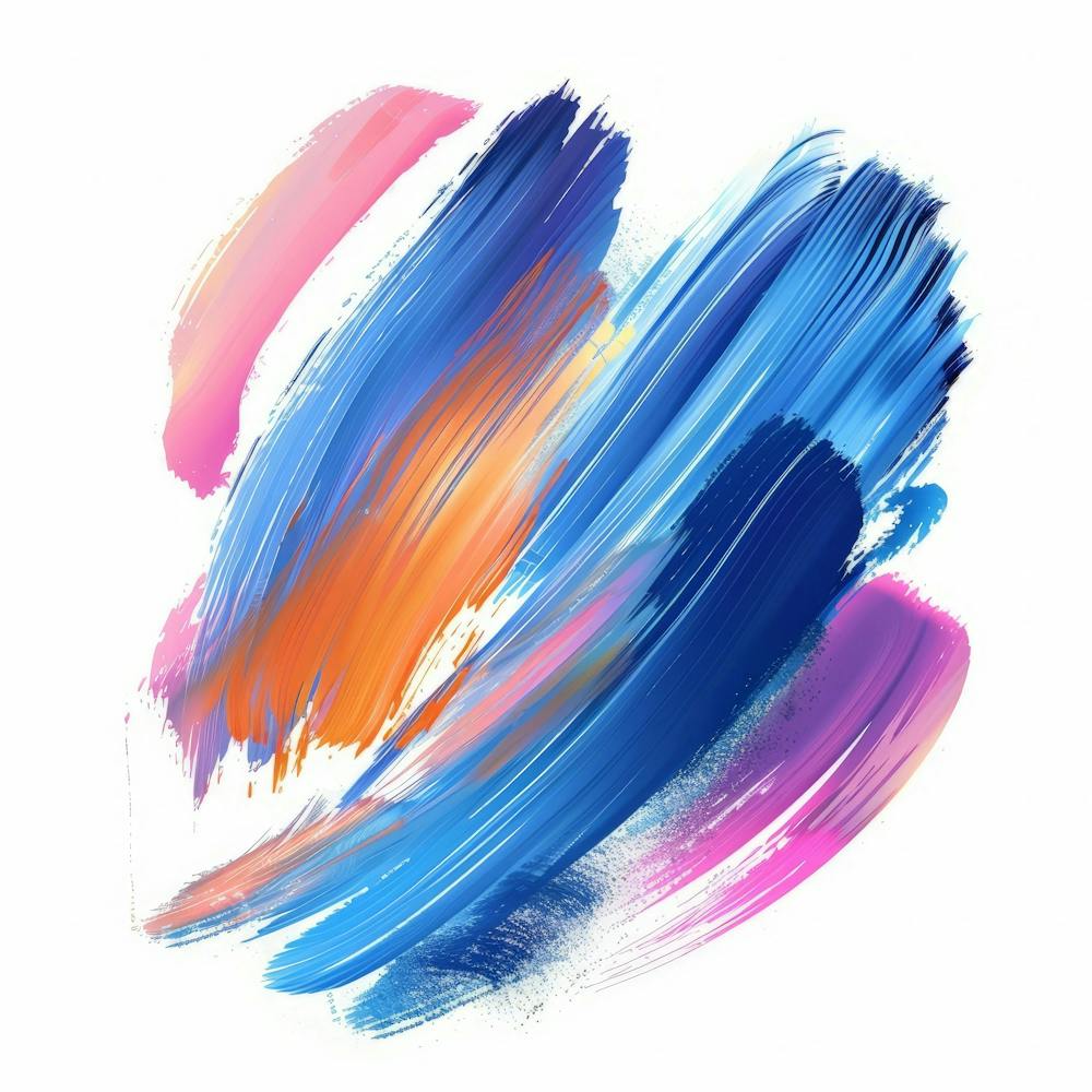 Abstract Brush Strokes 6