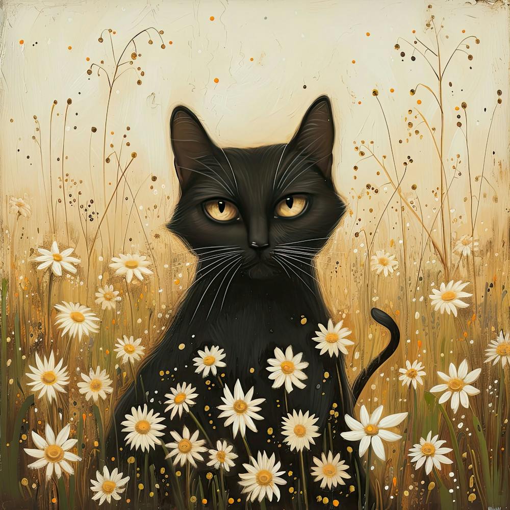 Cat Fairycore Painting 4