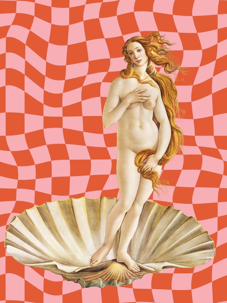 Birth Of Venus Red