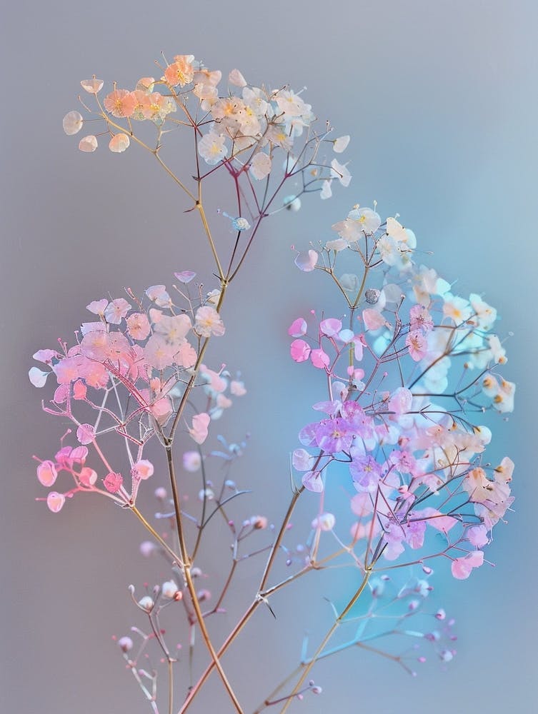 Iridescent Flower Babys Breath