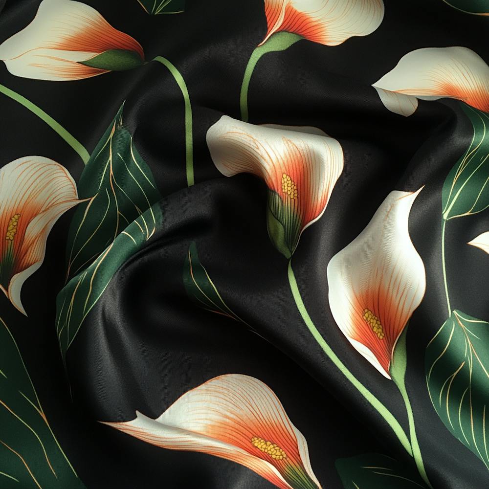 Calla-Lilien-Seide