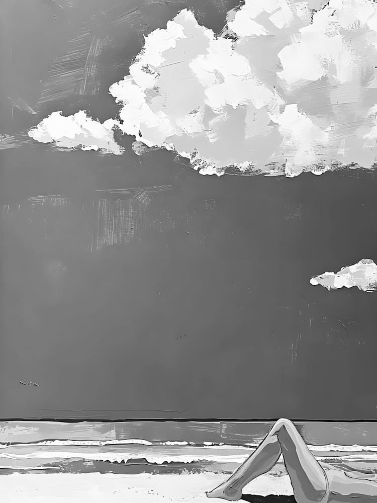 Laying On The Beach