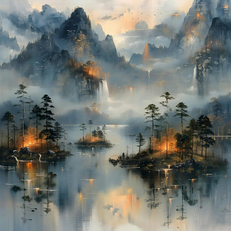 Chinese Landscape, Impressionism and Realism