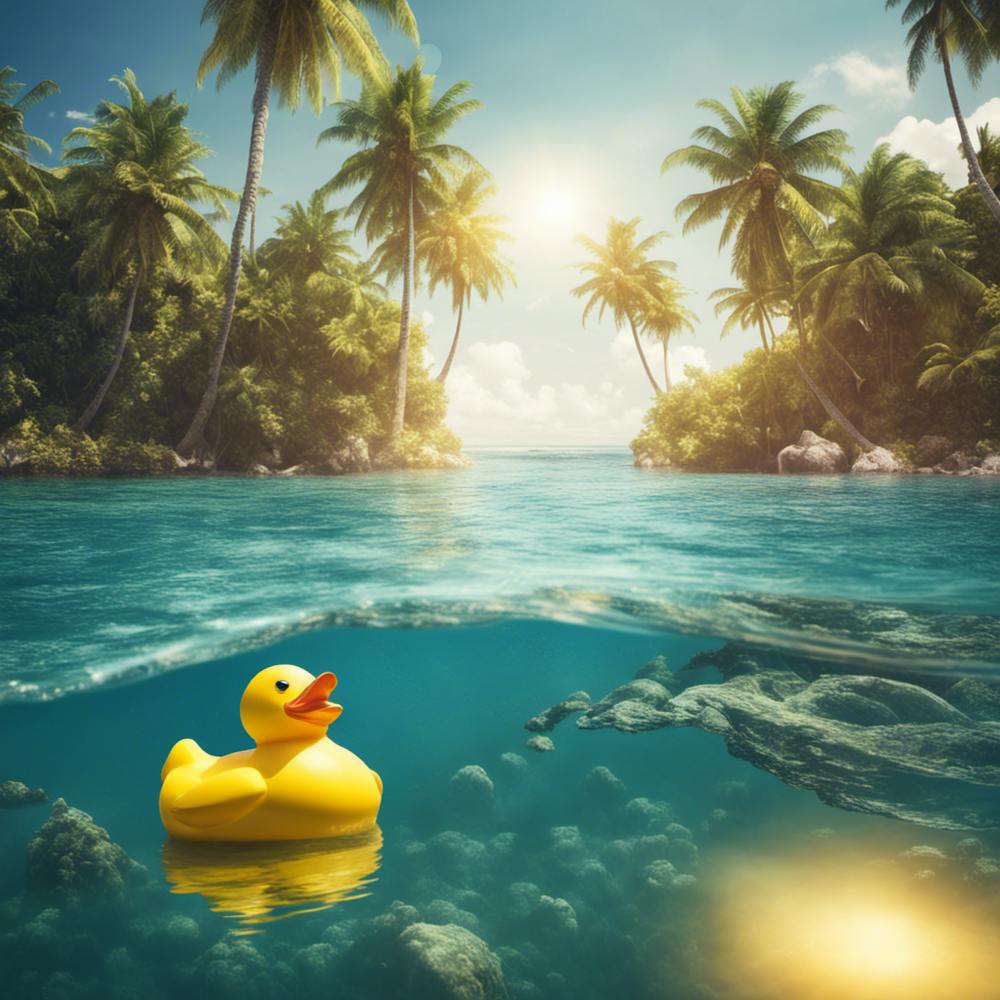 Rubber Duck In The Water