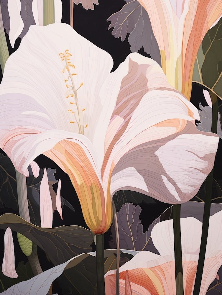 Flower Illustration Lily 1