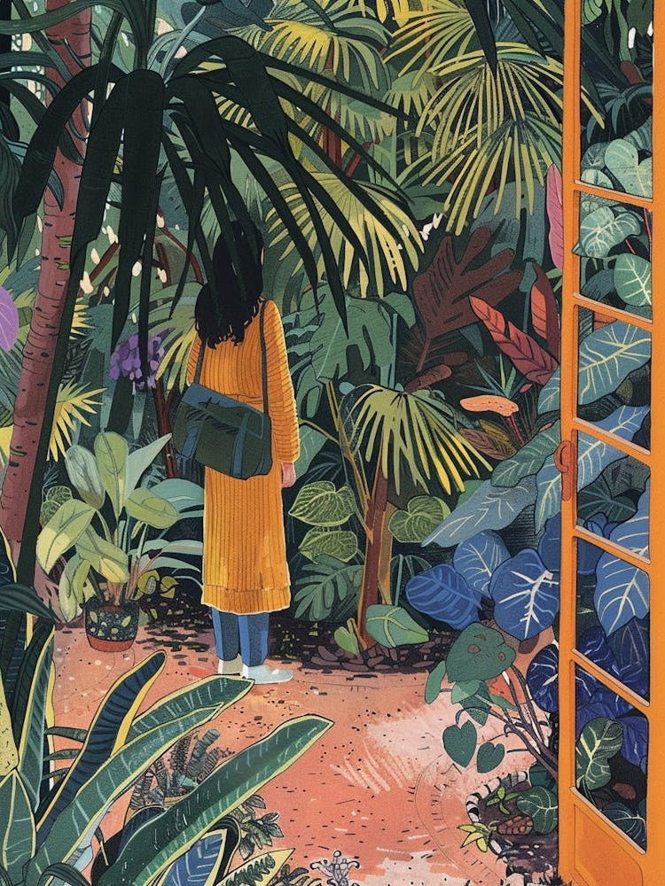 In The Garden Gothenburg Botanical Garden Sweden