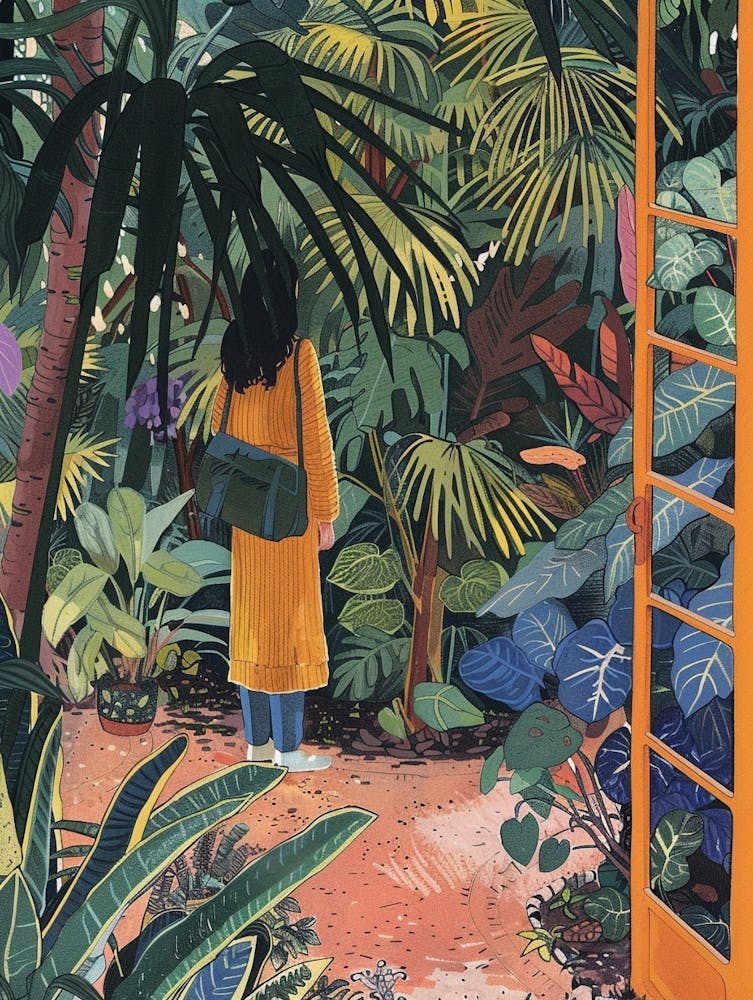 In The Garden Gothenburg Botanical Garden Sweden