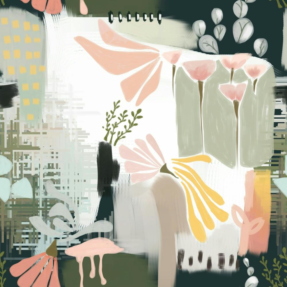 Abstract Florals