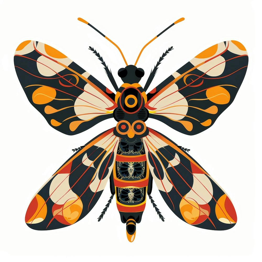 Moth Illustration 11