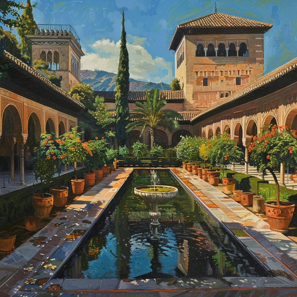 Granada Courtyard
