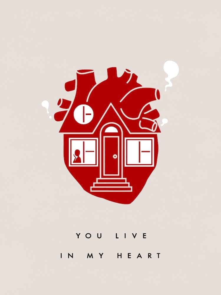 You Live In My Heart Beige