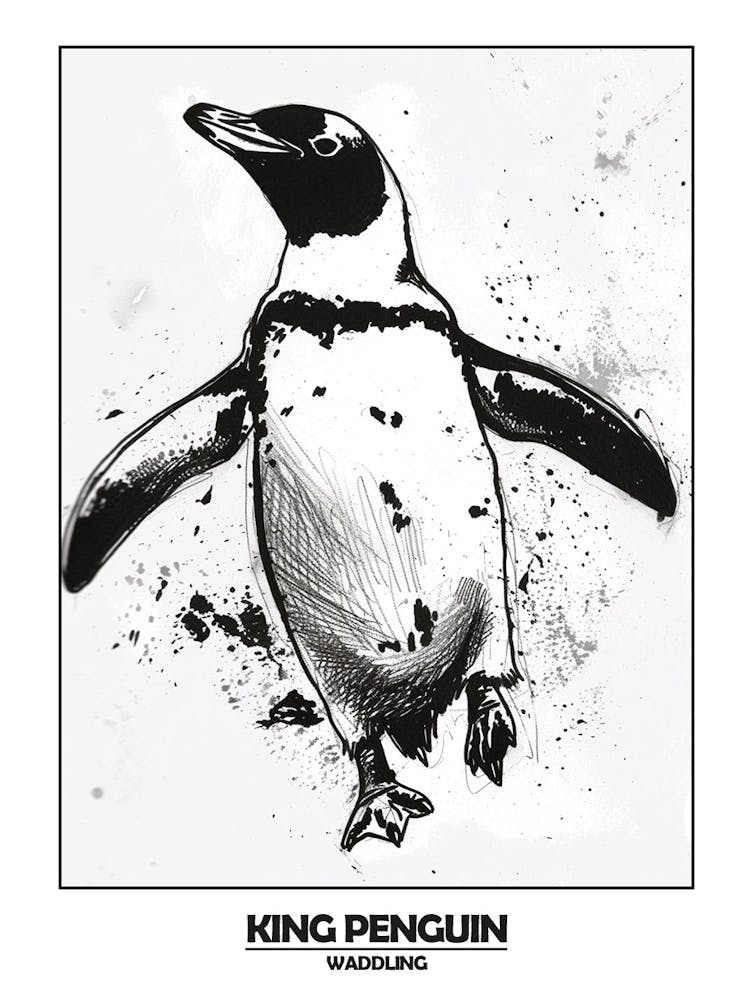Penguin Waddling Poster 8