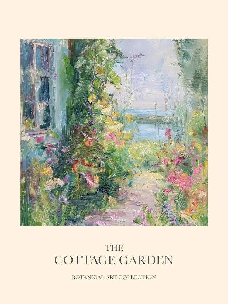 Cottage Garden Poster Garden Melodies 5