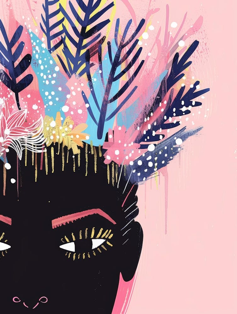 Femme Africaine Impression Sur Toile 8