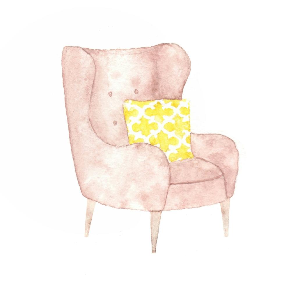 Cozy Armchair Square