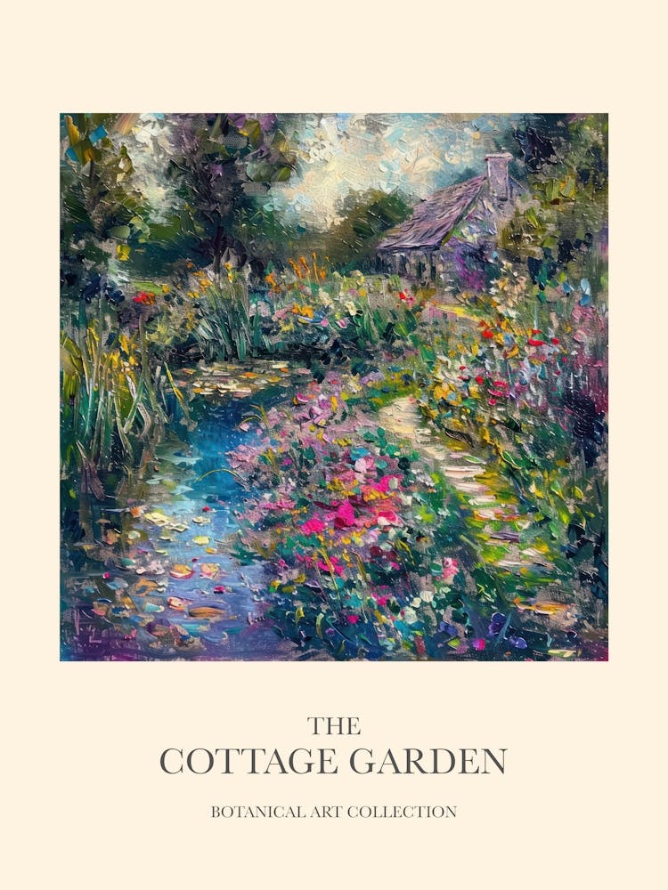 Cottage Dream Cottage Garden Poster 4