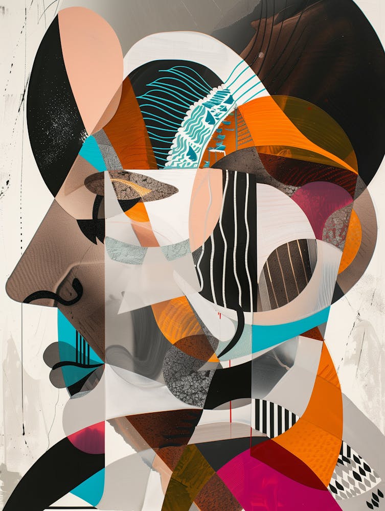 Abstract Portrait Of A Woman 6