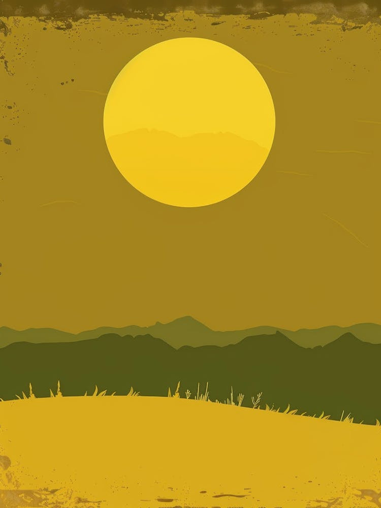 Sunset In The Countryside 1