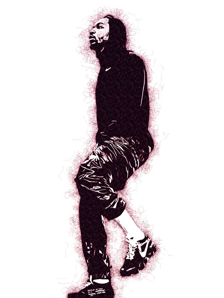 Kendrick Lamar Scribble