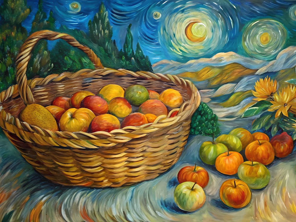 van gogh Basket Of Apples 1