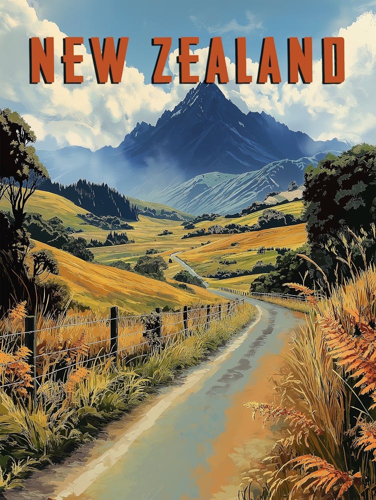 Vintage New Zealand Travel