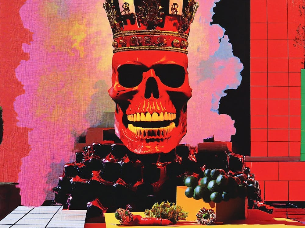 King Of Skulls Collage