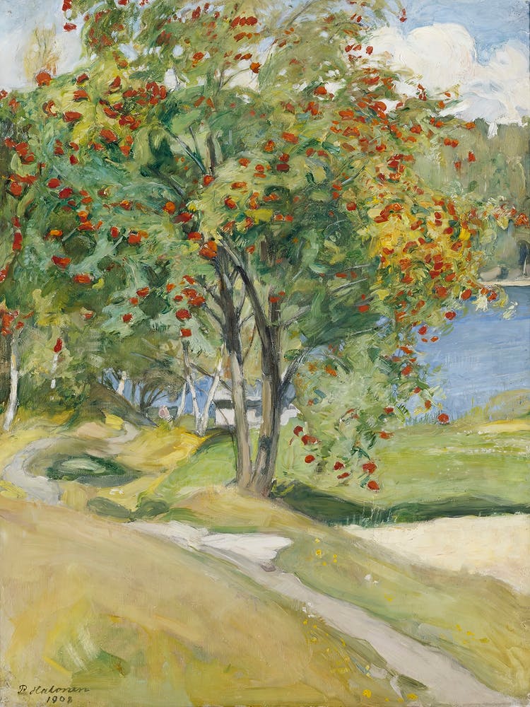 Rowan Tree, (1908), Pekka Halonen