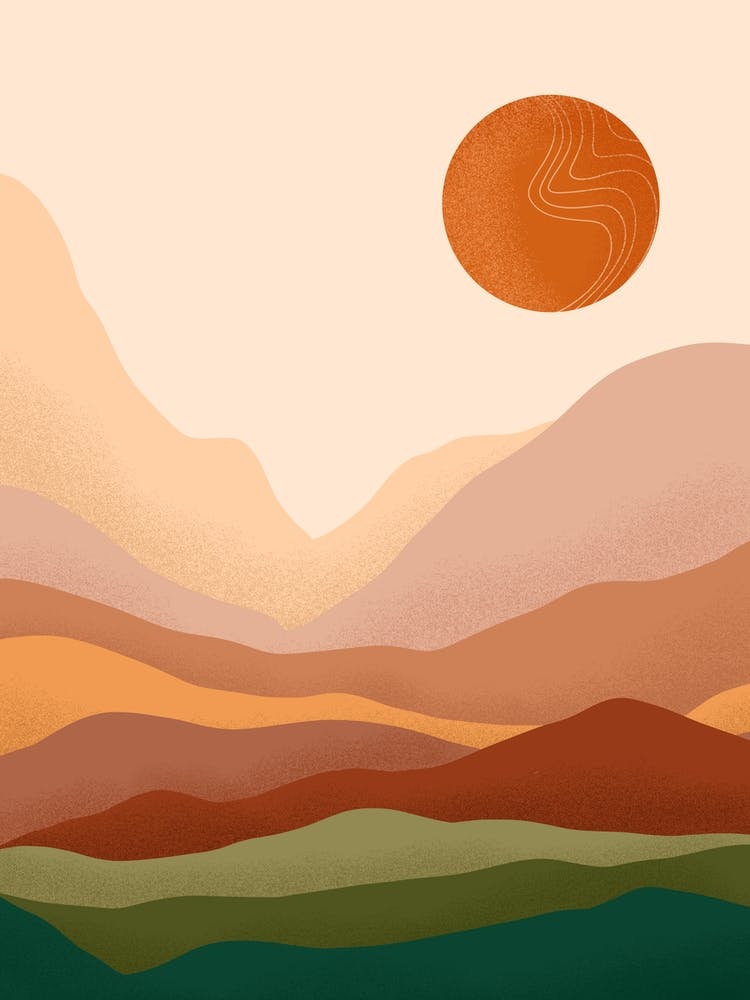 Minimalist Sunset