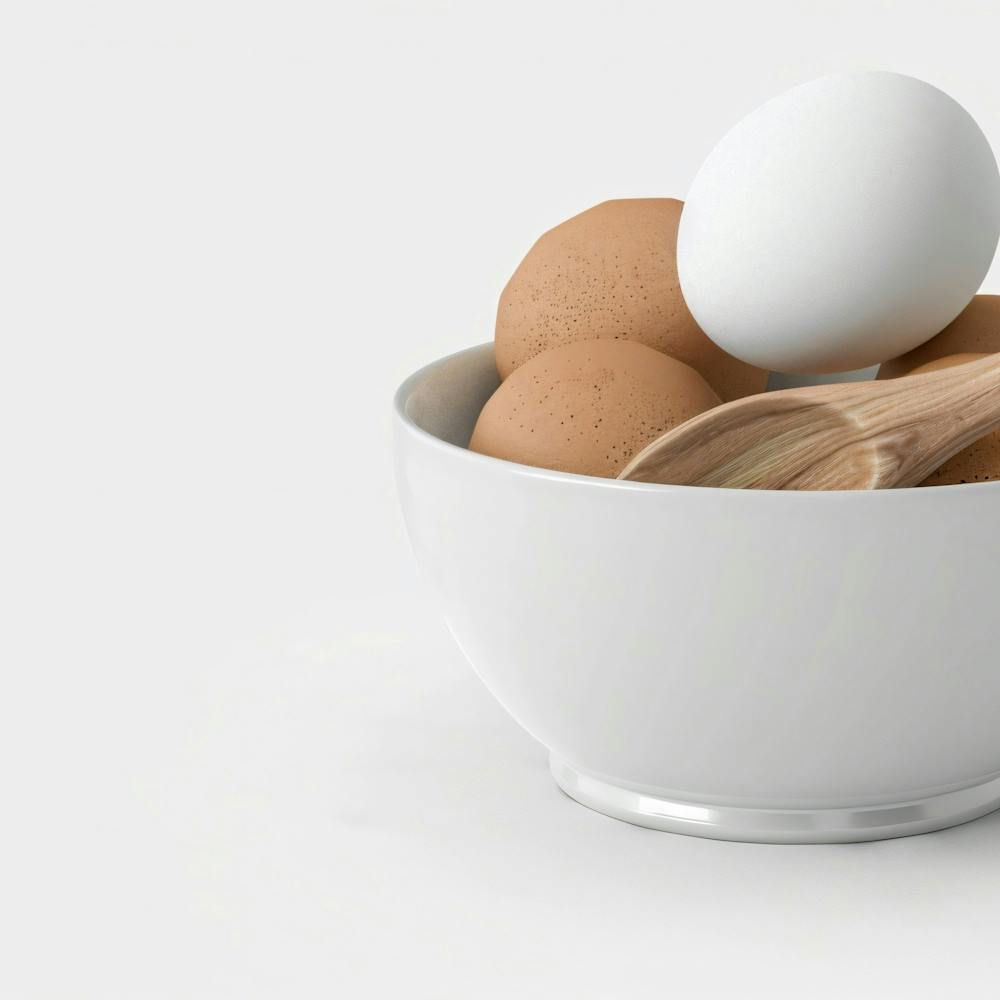 Eggs In A Bowl