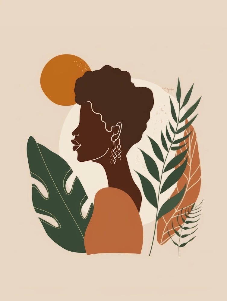 Portrait Of African Woman 80
