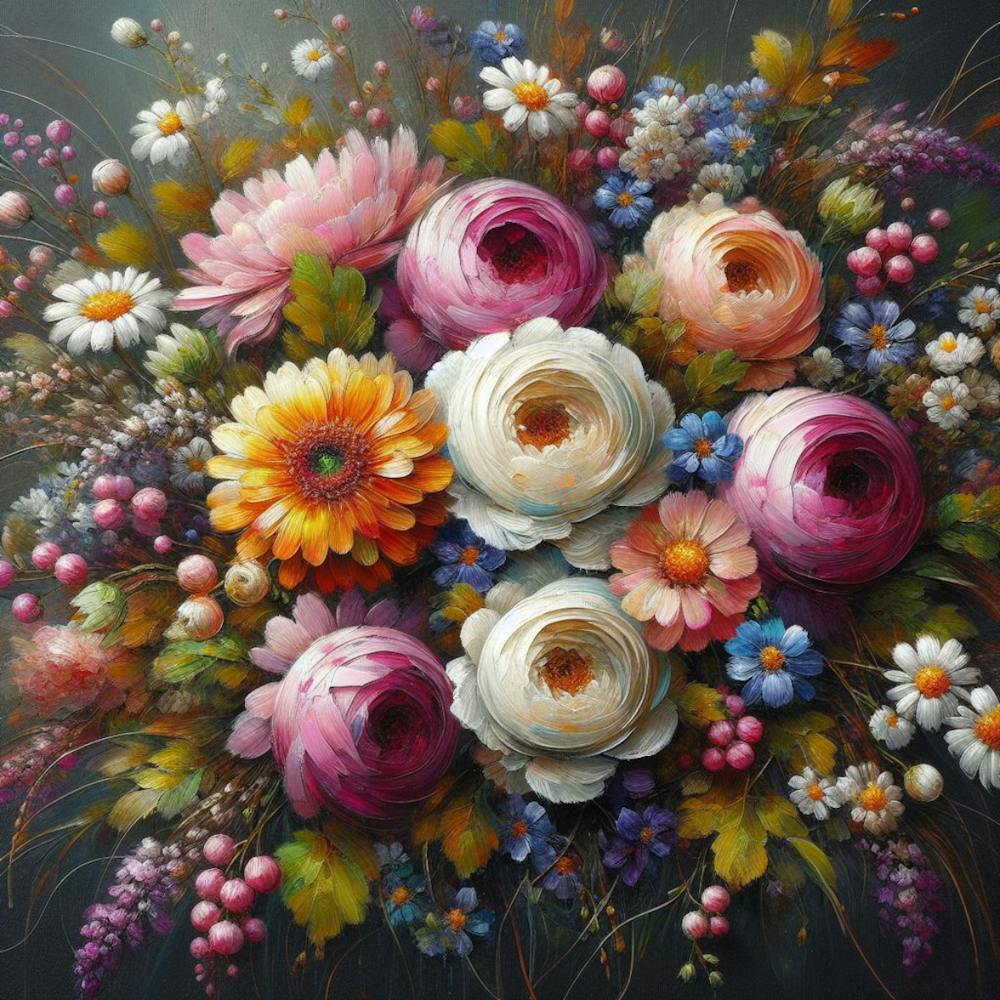 Bouquet Of Flowers 3