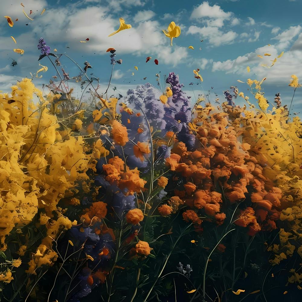 Flowers In The Sky