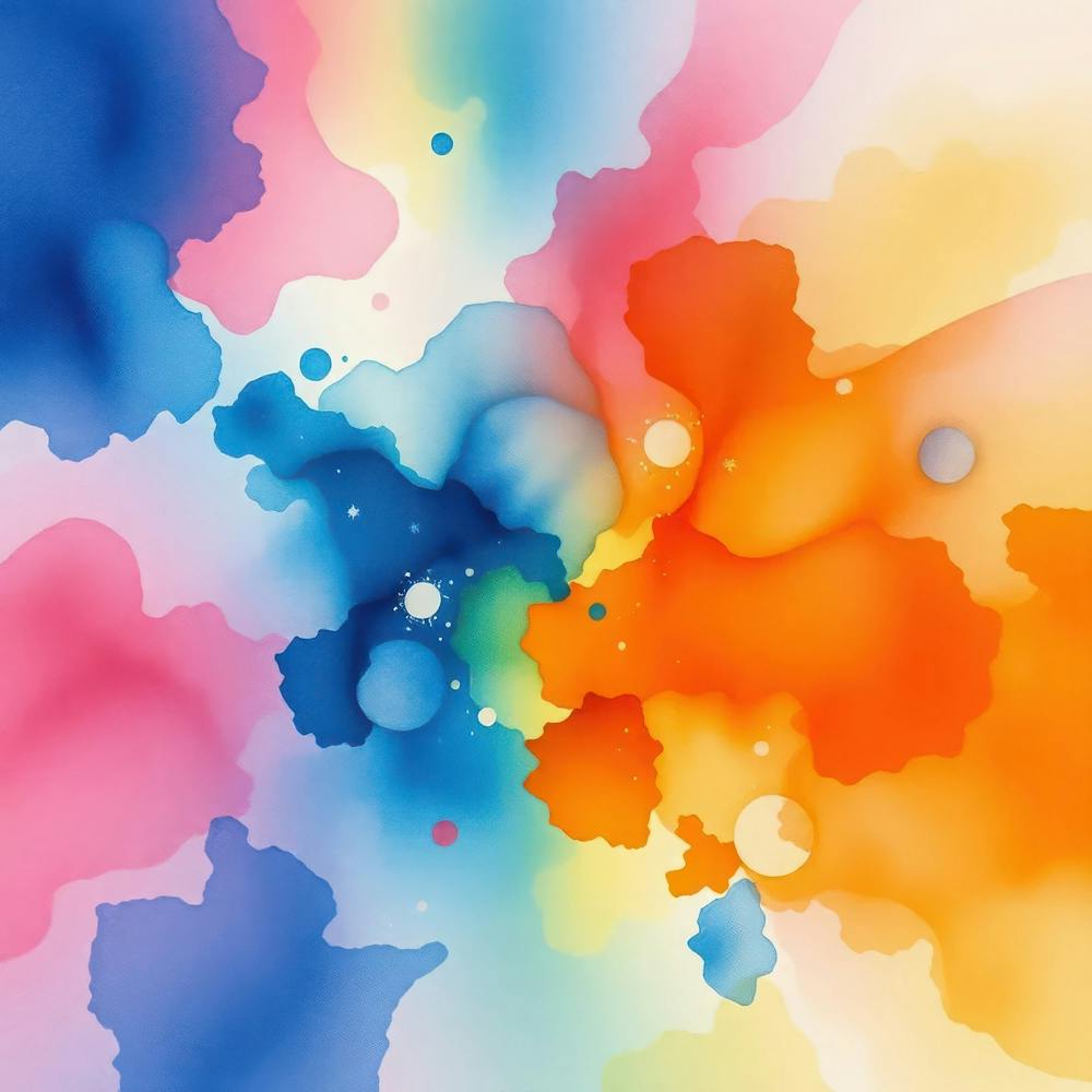 Watercolor Splashes