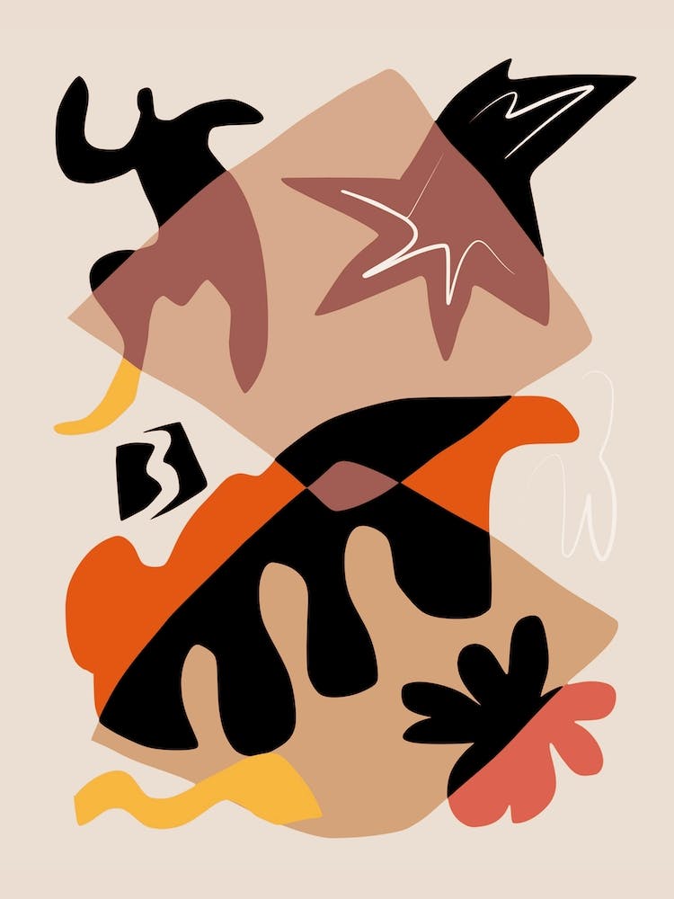 Organic Hand Drawn Shapes