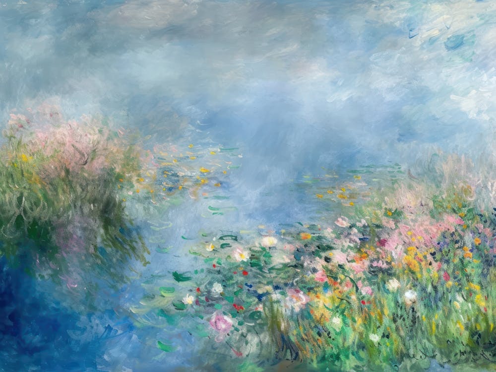 Contemporary Artwork Inspired By Claude Monet 2