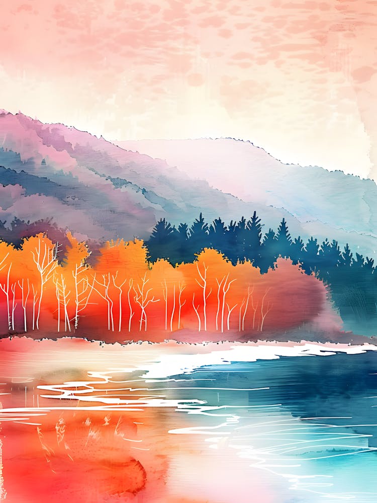 Watercolor Landscape Painting 3