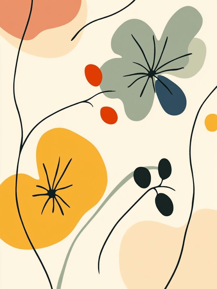 Abstract Floral Painting 33