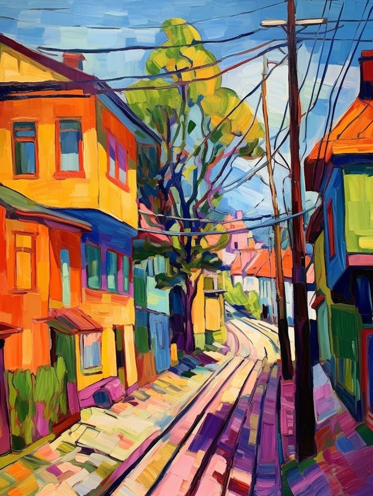 Port Townsend Retro Pop Art 2